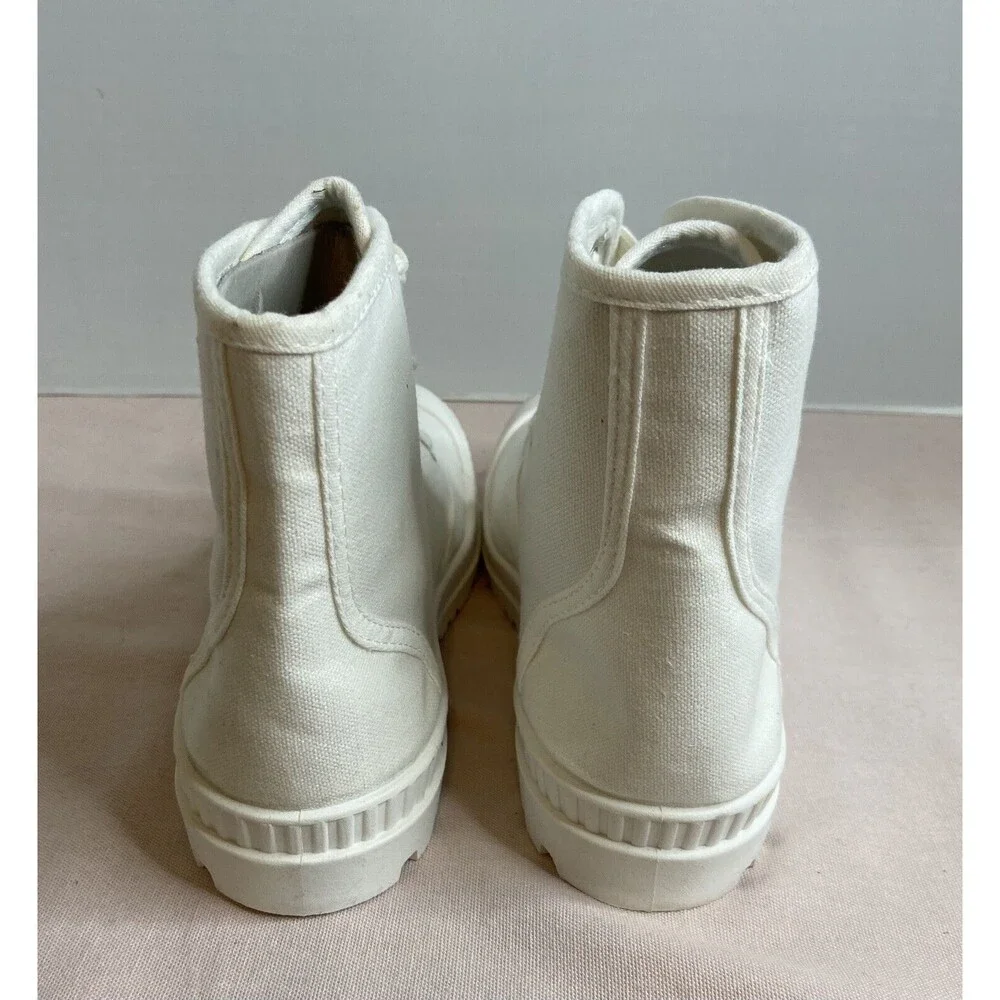 NWT Women's SO Dragonfruit Ankle Boots White Size 9.5 Med